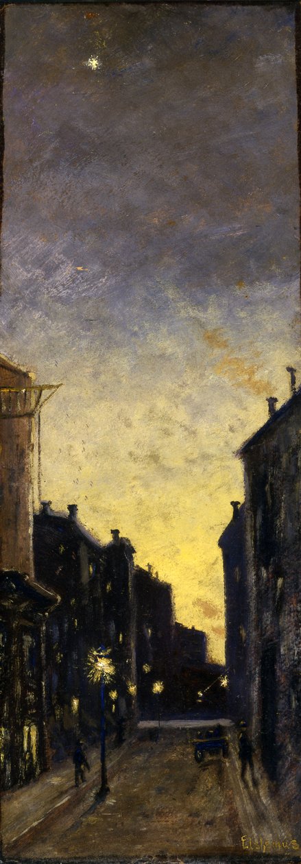 Rua Cinquenta e Sete, 1908. de Louis Michel Eilshemius