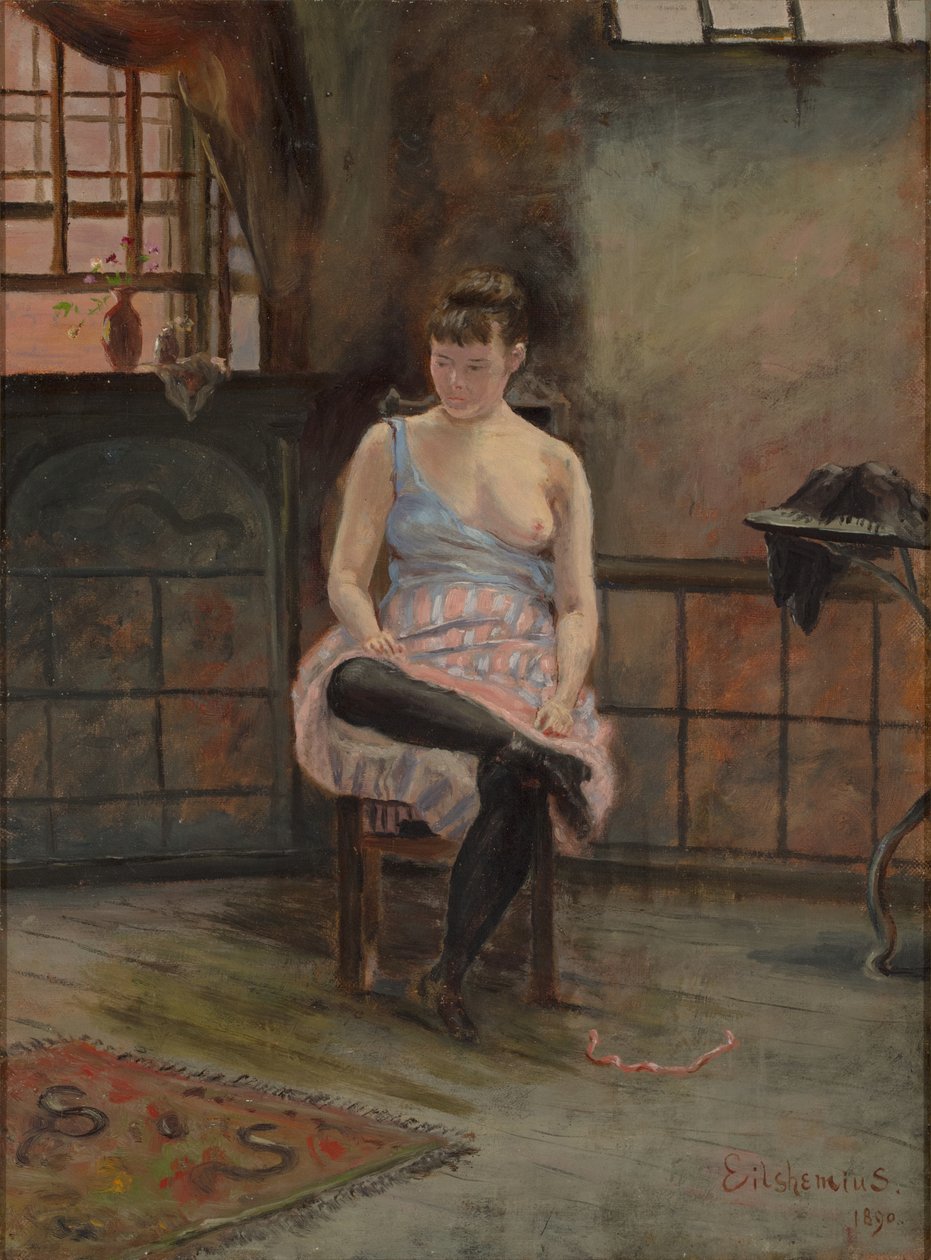 Figura sentada de Louis Michel Eilshemius