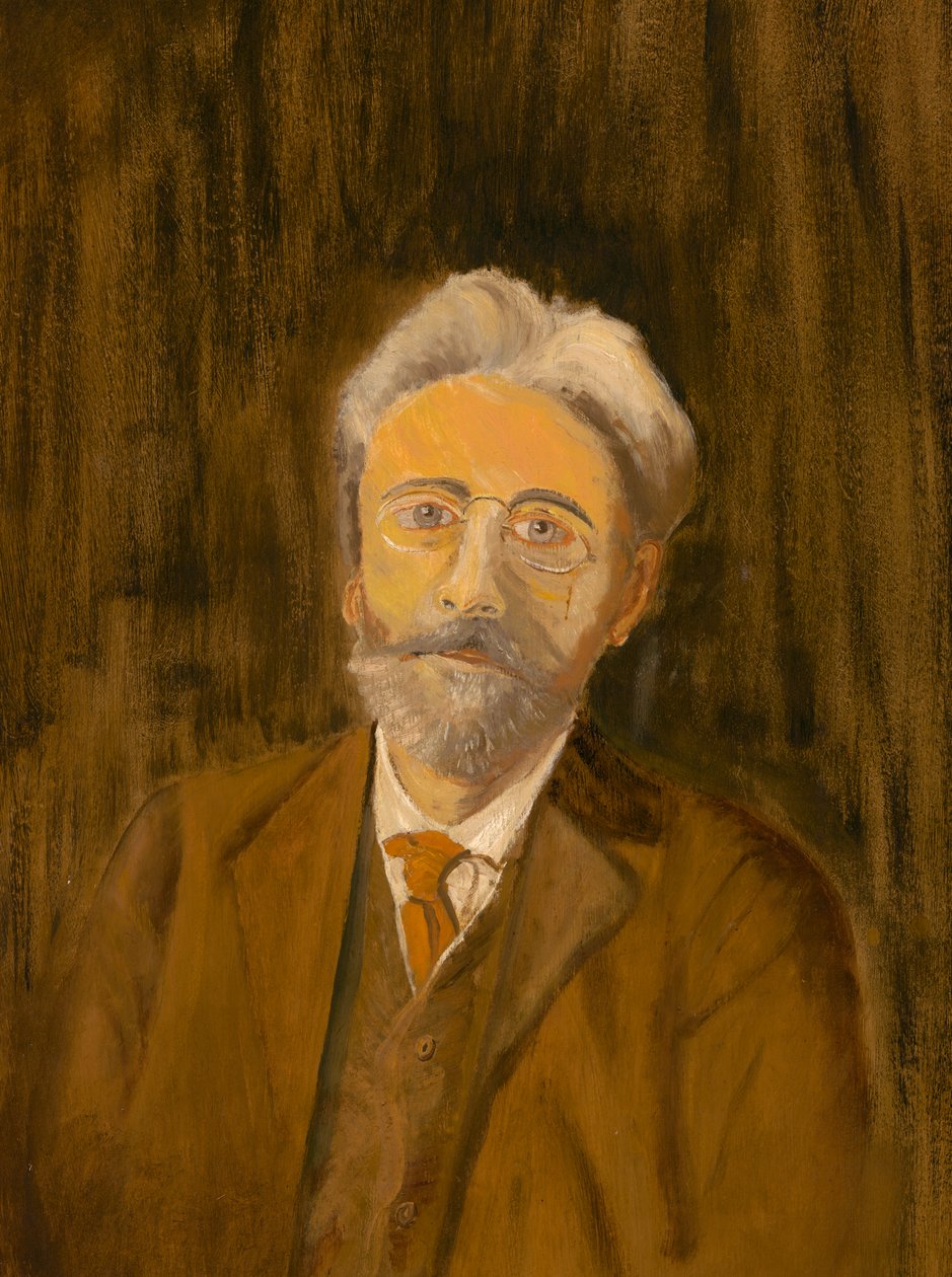 Autorretrato de Louis Michel Eilshemius, 1915. de Louis Michel Eilshemius