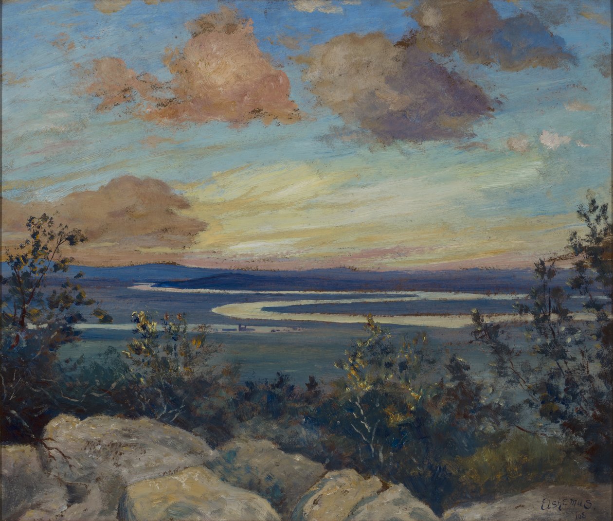 Rio Meandros de Louis Michel Eilshemius
