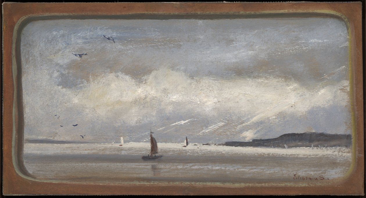 Porto de Nova York de Louis Michel Eilshemius