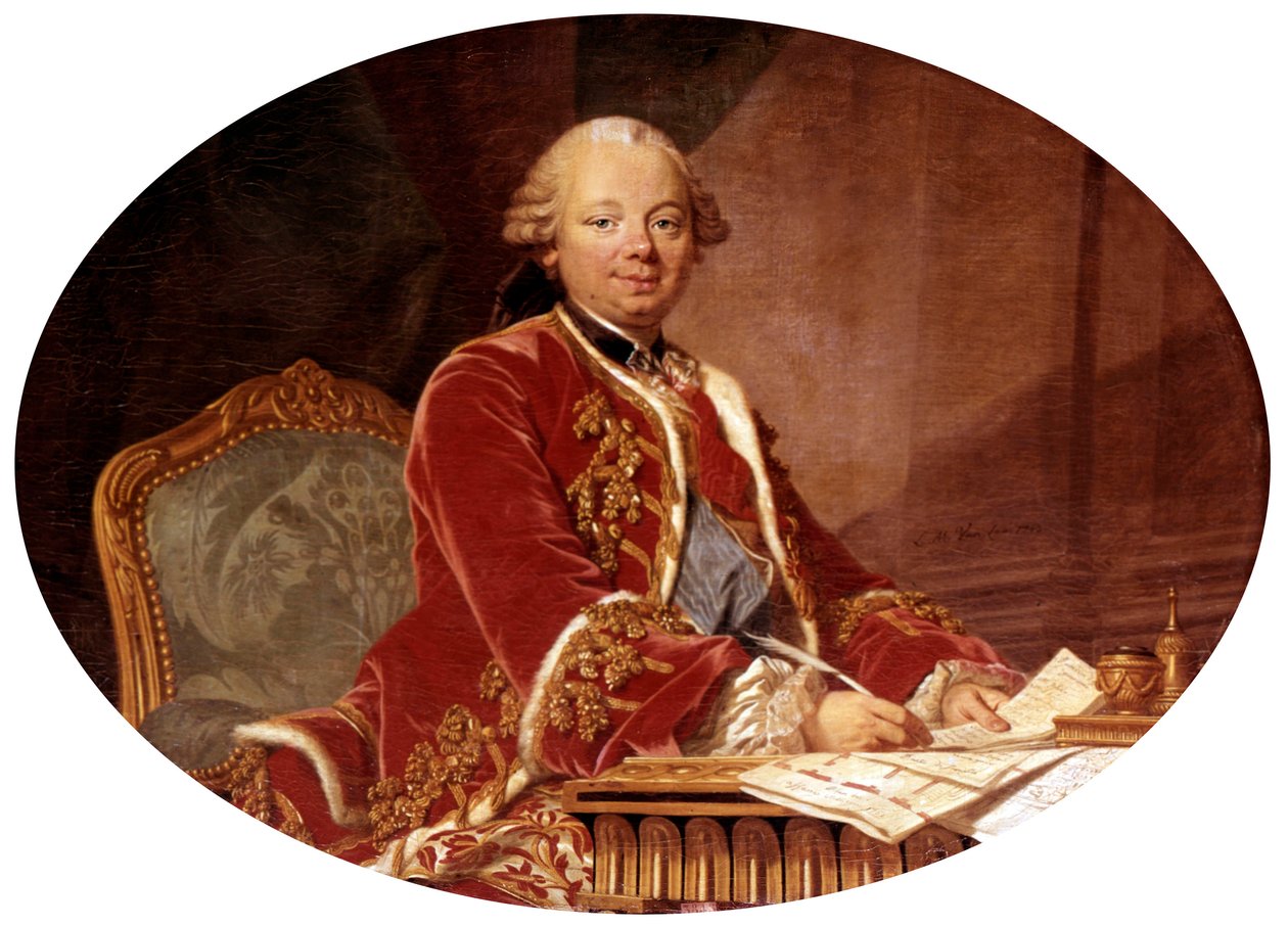 Étienne-François, Duque de Choiseul-Stainville (1719-1785) de Louis Michel van Loo