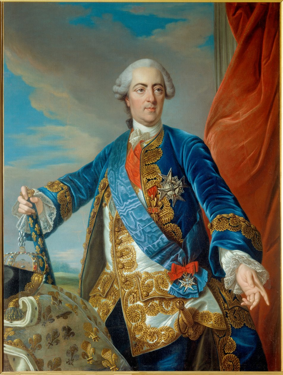 Retrato de Luís XV de Louis Michel van Loo