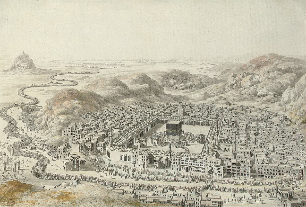 Meca, 1787 de Louis Nicolas de Lespinasse