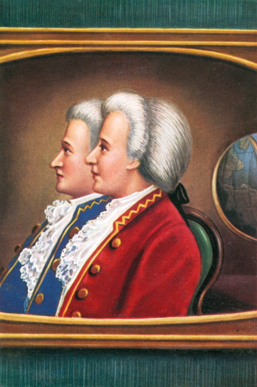 Os irmãos Montgolfier Joseph de Louis Nicolas van (after) Blarenberghe