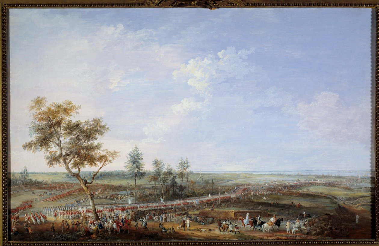 Guerra de Secessão: “” a Batalha de Yorktown de Louis Nicolas van Blarenberghe
