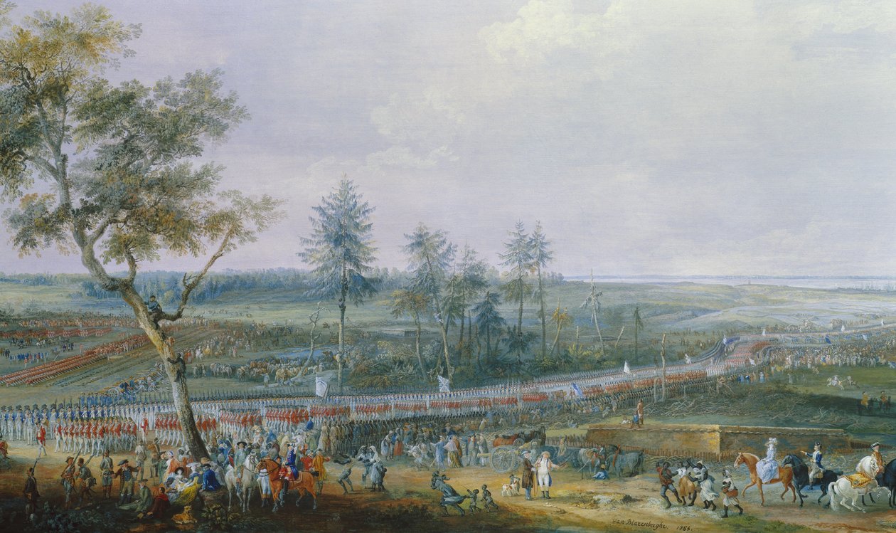 Tomado de Yorktown, Virginia, em 19 de outubro de 1781, de Louis Nicolas van Blarenberghe