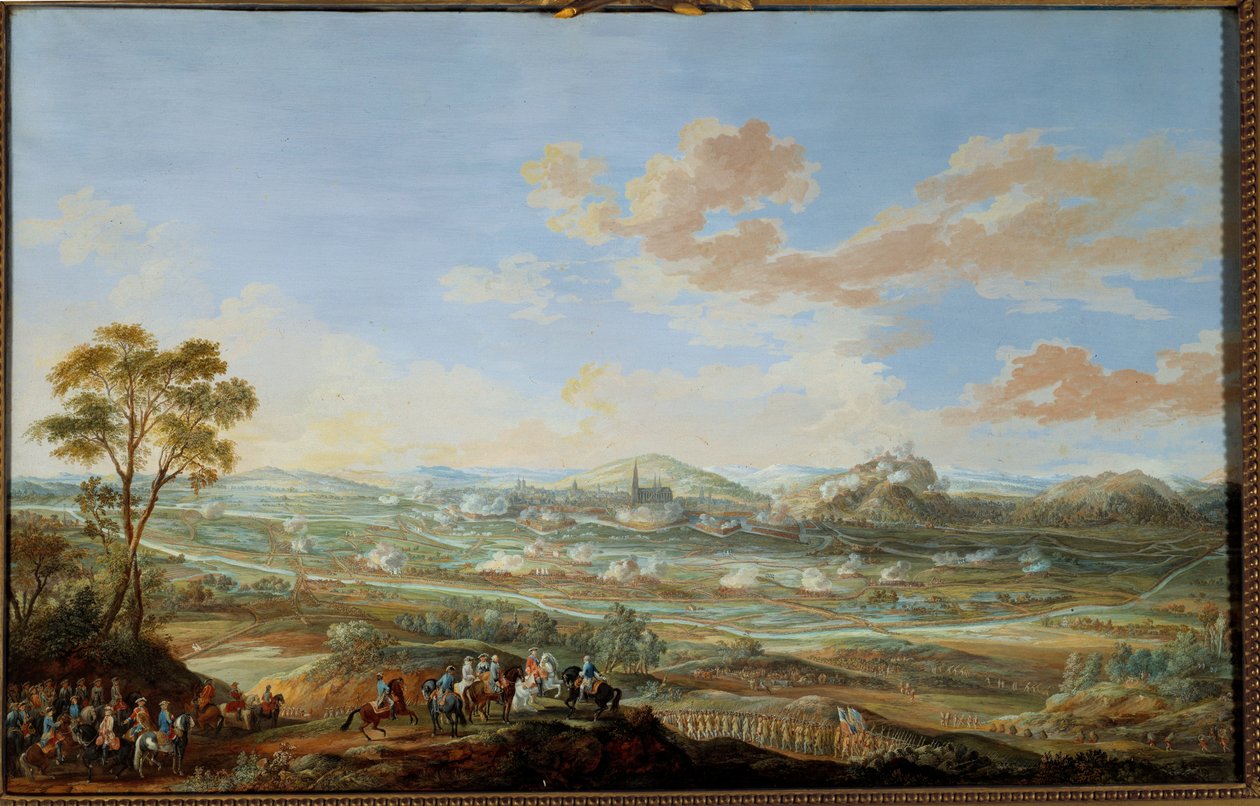 Guerra da Sucessão da Áustria de Louis Nicolas van Blarenberghe