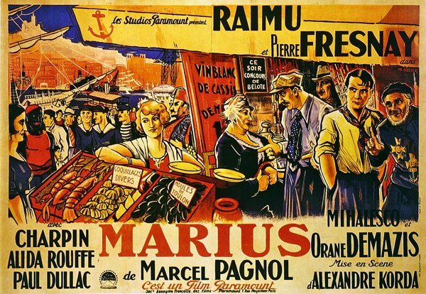cartaz Marius de Louis Ollier