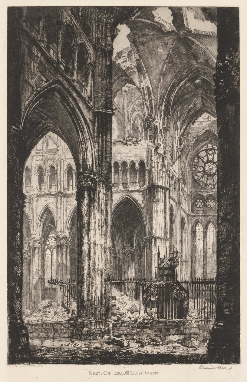 Catedral de Reims, Transepto Sul de Louis Orr
