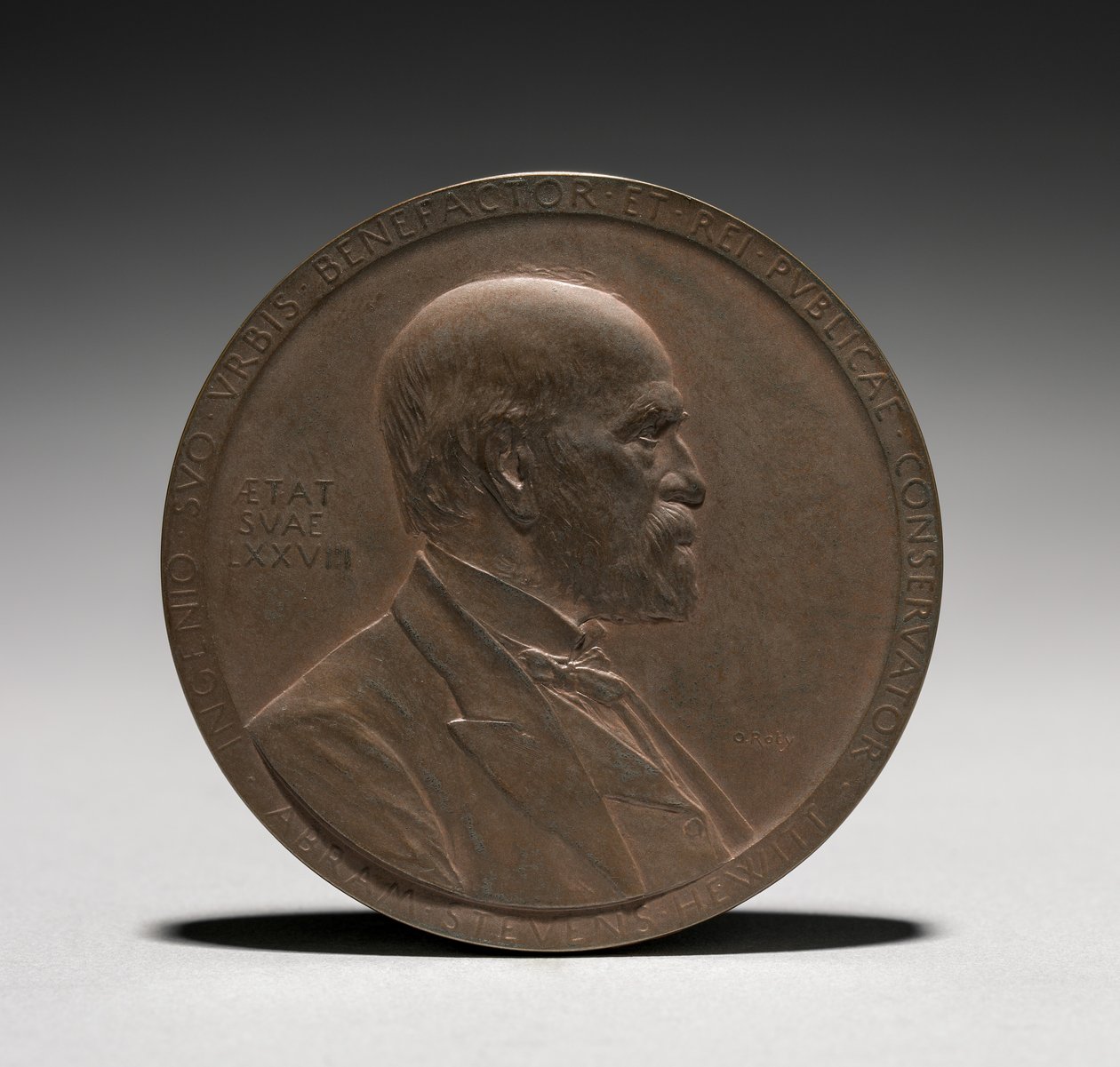 Medalha: Abram Stevens Hewitt, 1875-1925. de Louis Oscar Roty