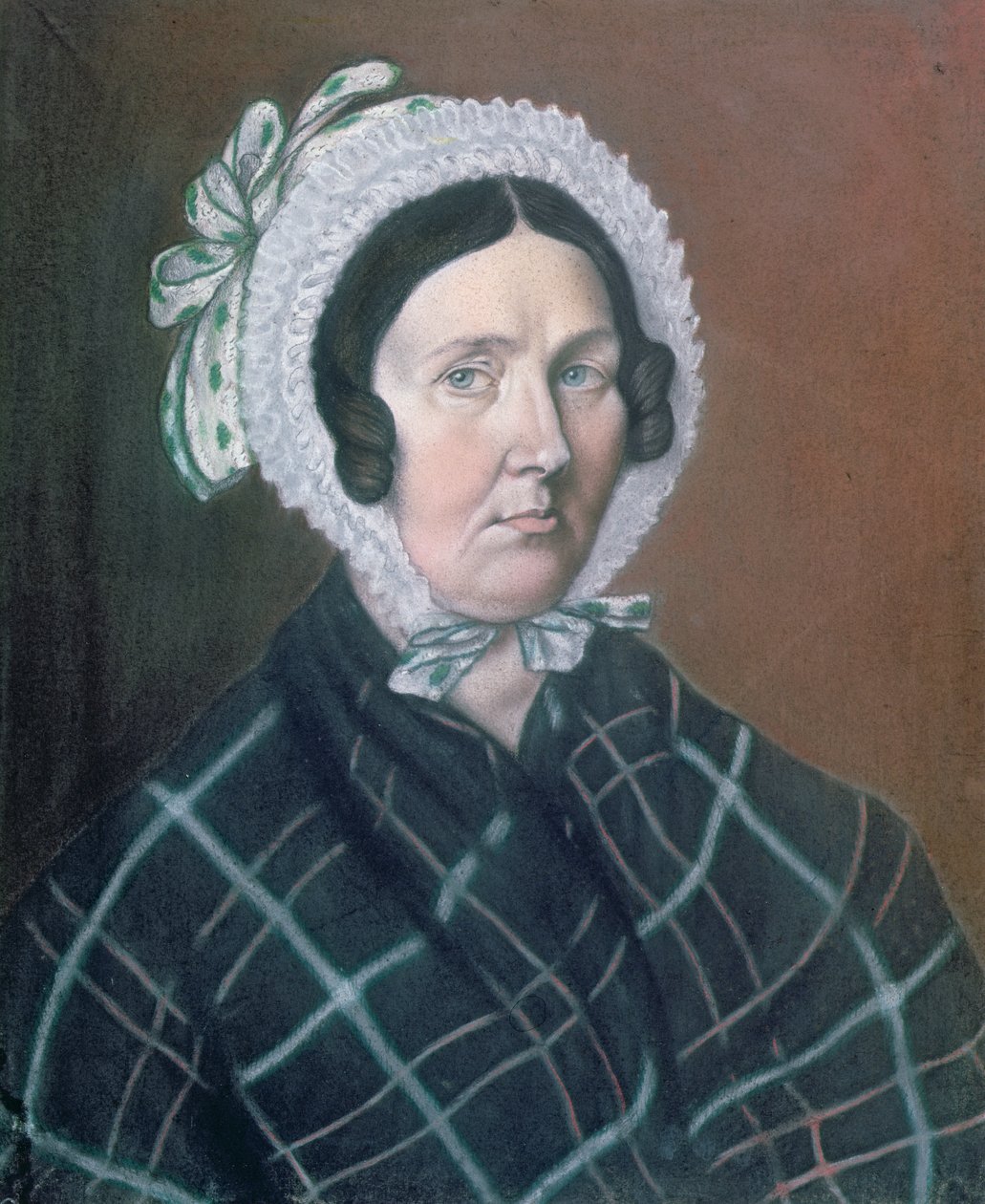 Jeanne Etiennette Pasteur (1793-1848) 1836 (pastel sobre papel) de Louis Pasteur