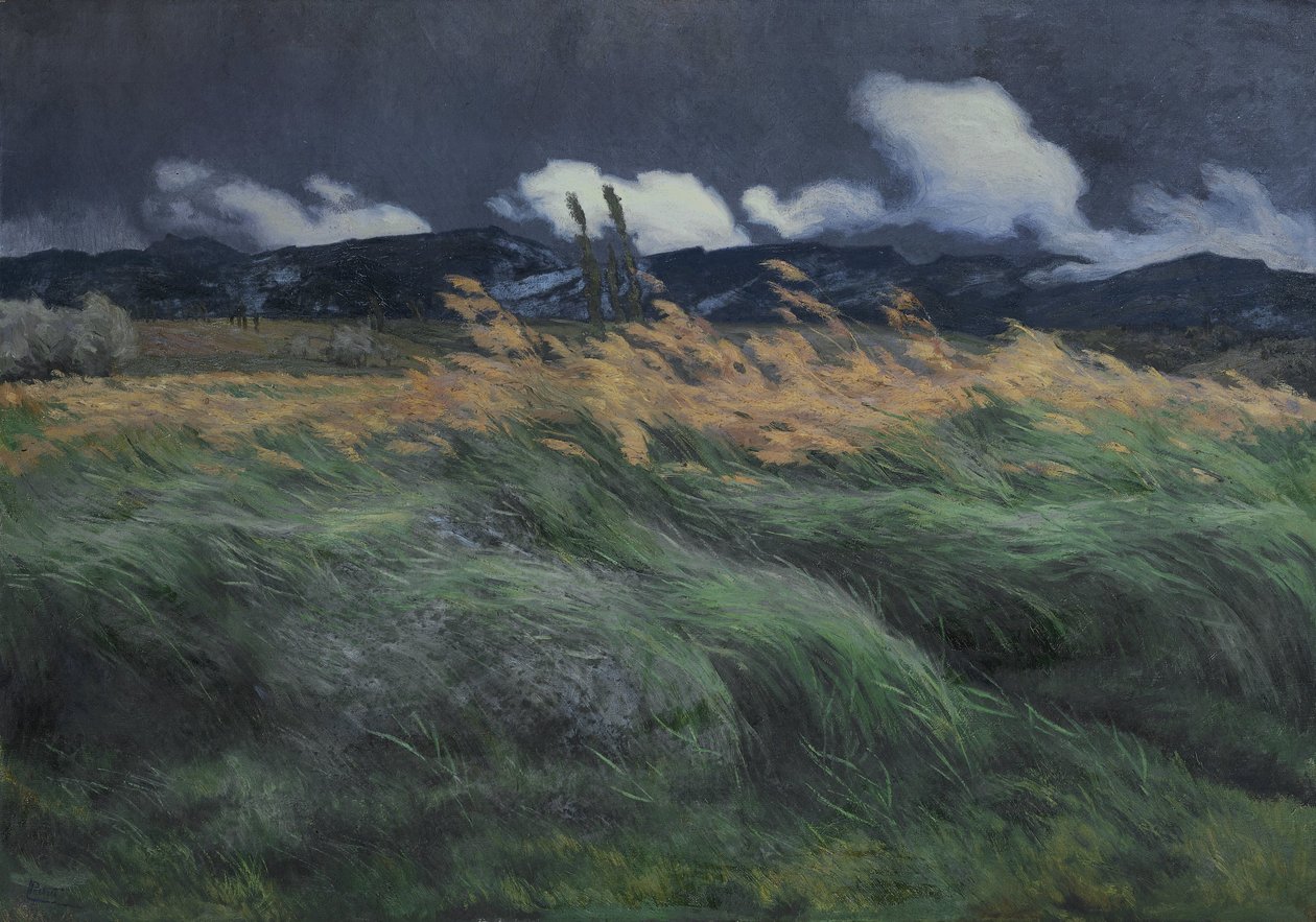 Paisagem de Louis Patru (signed by artist)