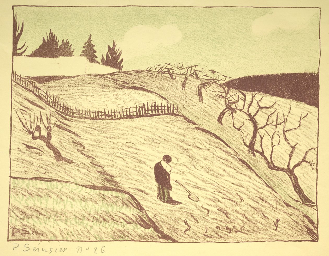 Paisagem de Louis Paul Henri Sérusier