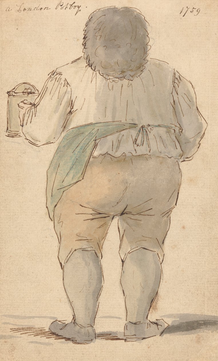 Um Potboy de Londres de Louis Philippe Boitard