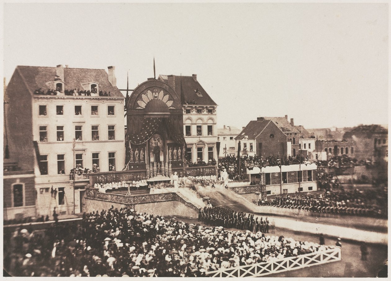 Sem título (Cerimônia de Ação de Graças) de Louis Pierre Theophile Dubois de Nehaut