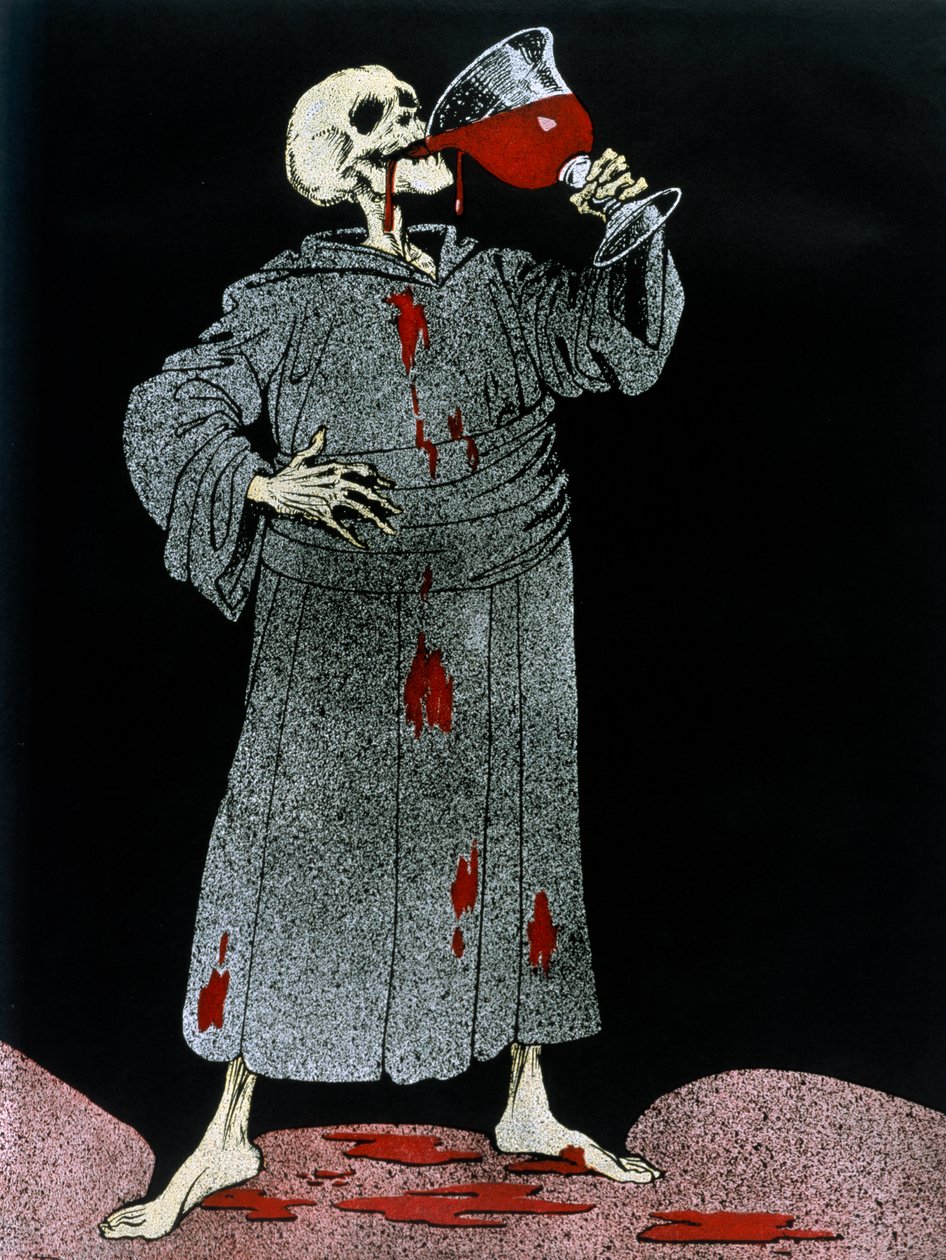 "À Sua Saúde, Civilização!", 1916 de Louis Raemaekers