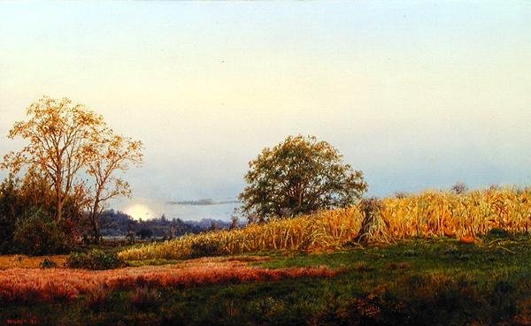 A Lua da Colheita de Louis Rémy Mignot