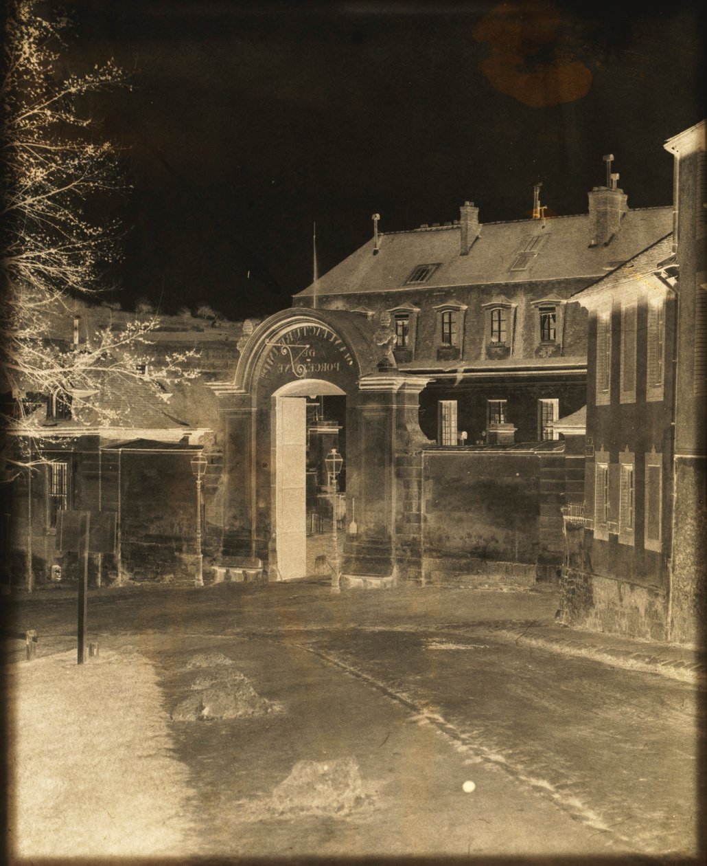 Entrada para a fábrica de Sèvres, c. 1852 de Louis Rémy Robert