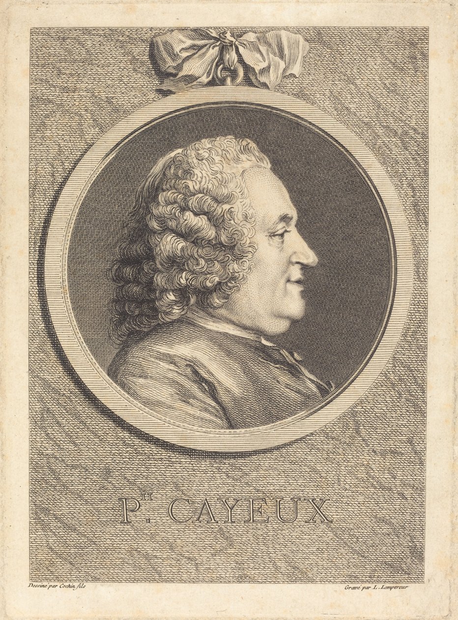 Philippe Cayeux de Louis Simon Lempereur after Charles Nicolas Cochin II