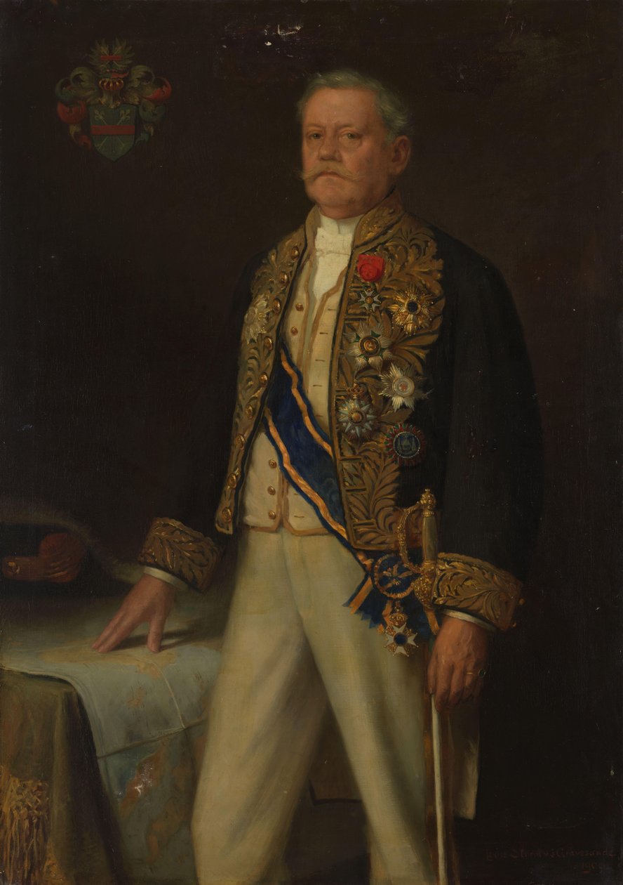 Carel Herman Aart van der Wijck (1840-1914). Governador Geral (1893-99) de Louis Storm van 