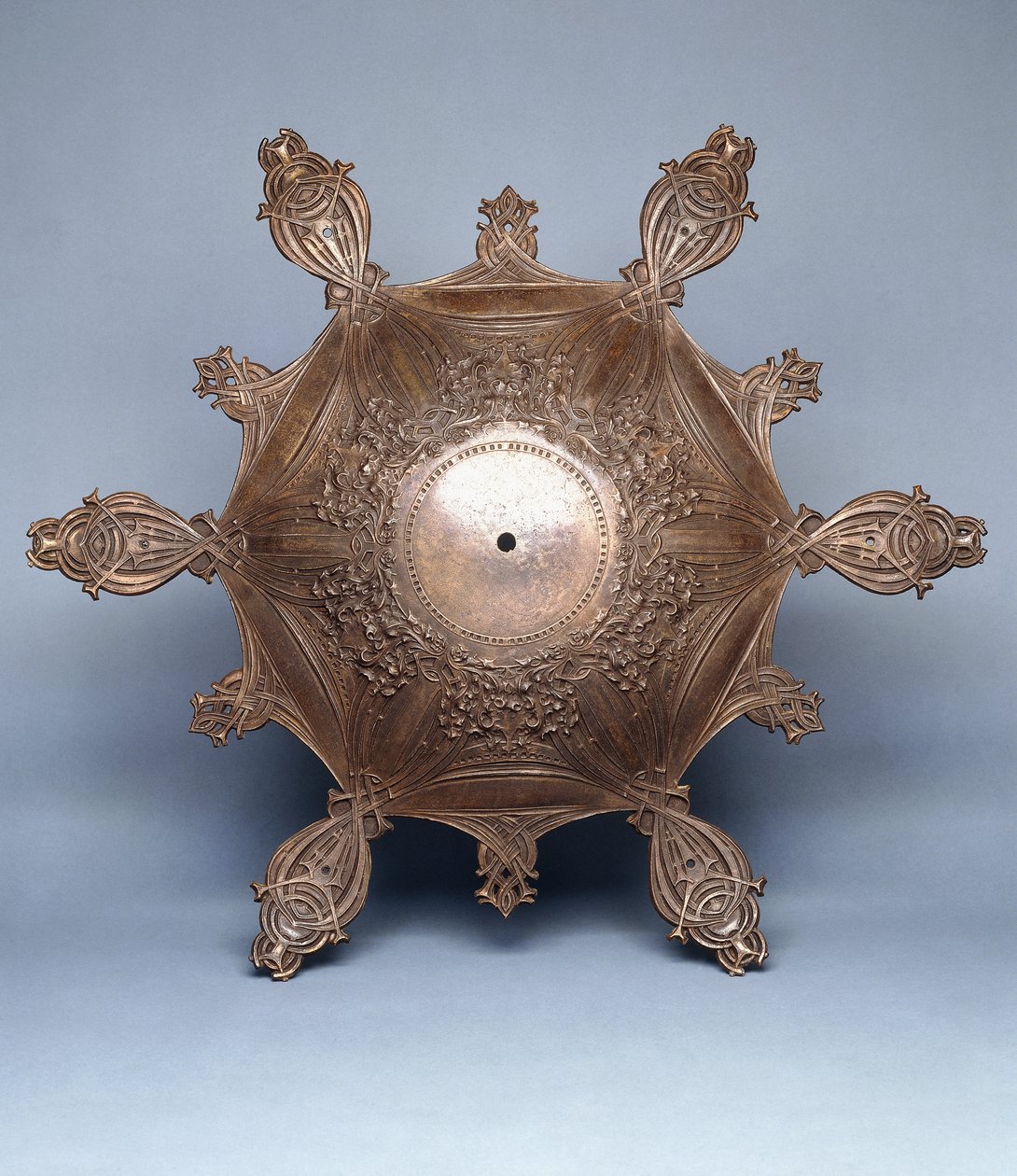 Um elemento arquitetônico projetado para o Edifício Guaranty, Buffalo, Nova York, por volta de 1895-6, c.1895-6 (ferro fundido revestido de cobre) de Louis Sullivan