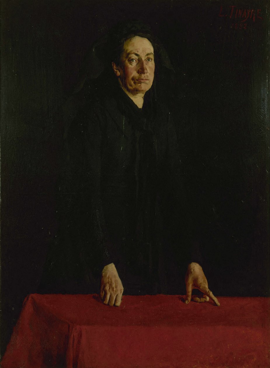 Retrato de Louise Michel 1830-1905, 1882. de Louis Tinayre