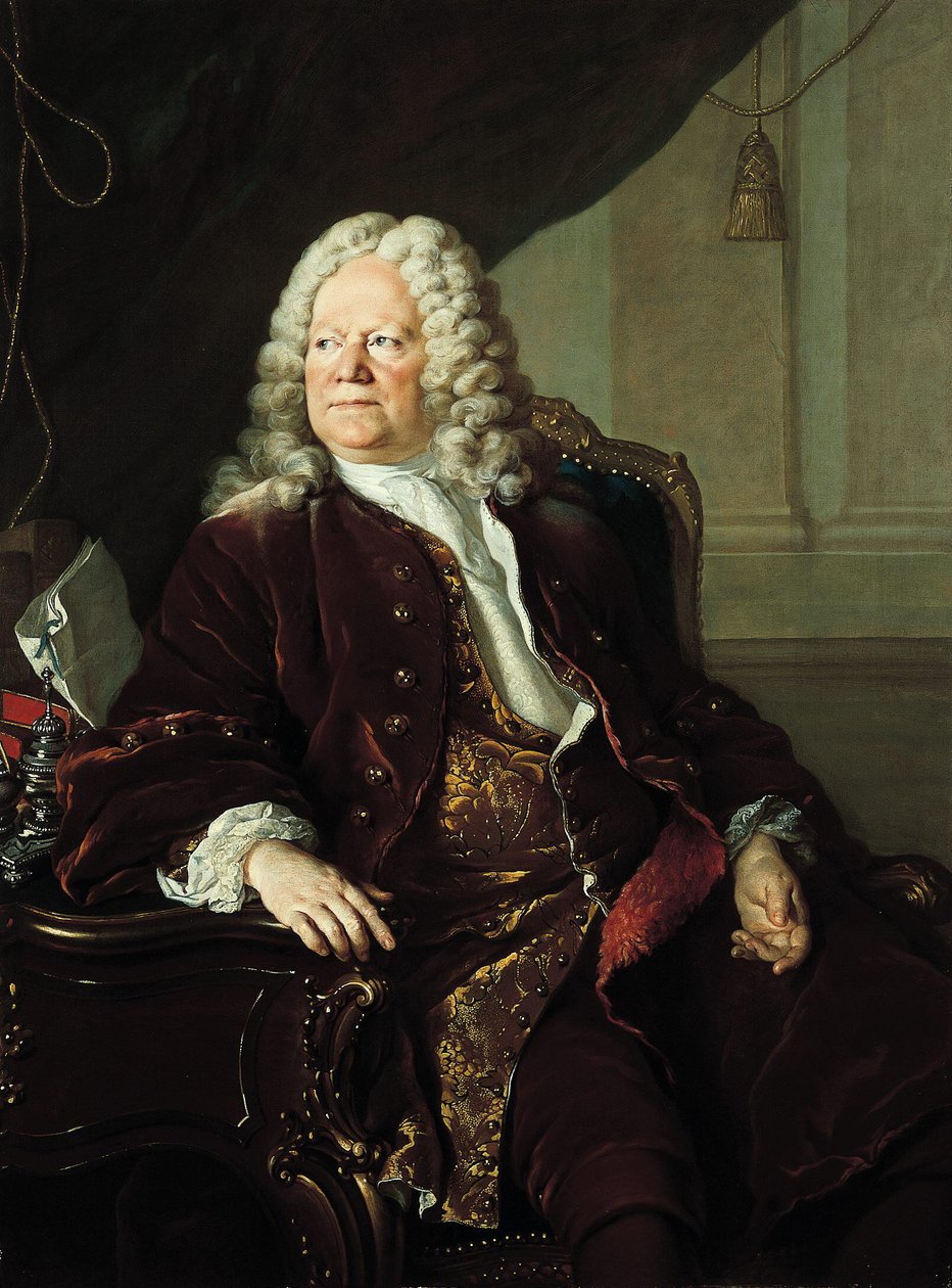Retrato de Alexis Piron () de Louis Tocqué