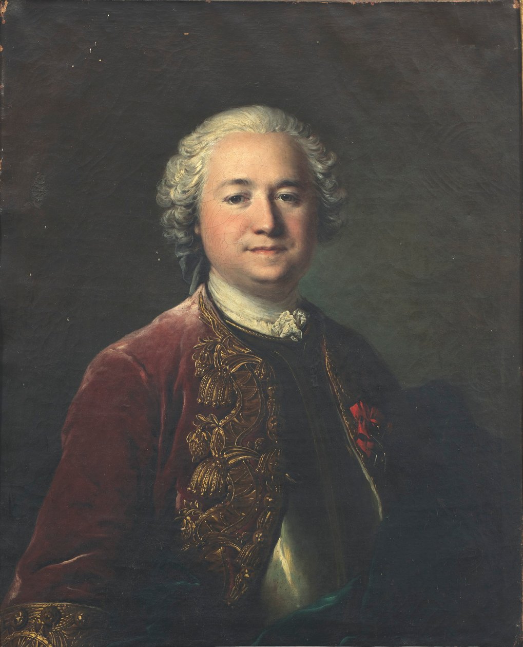 Retrato de Jean-Nicolas Mégret de Sérilly (1702-1752) de Louis Tocqué