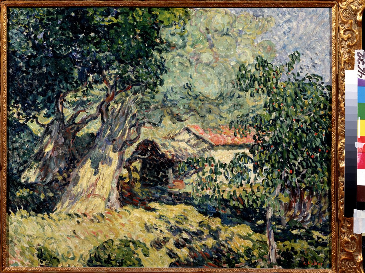 Uma cabana na floresta de Louis Valtat