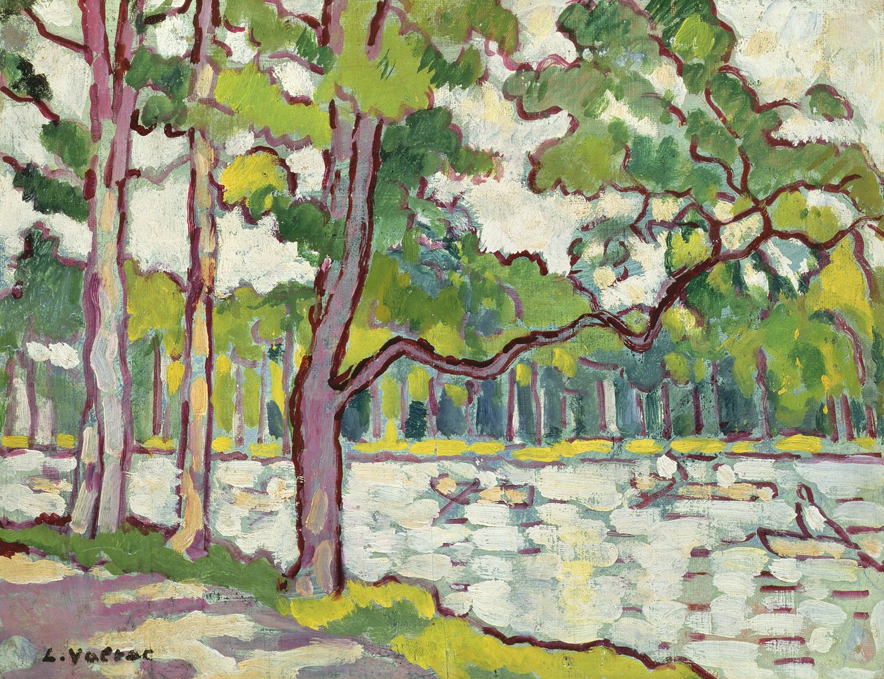 Bois de Boulogne de Louis Valtat