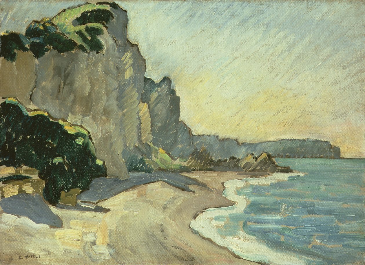 O Penhasco de Louis Valtat