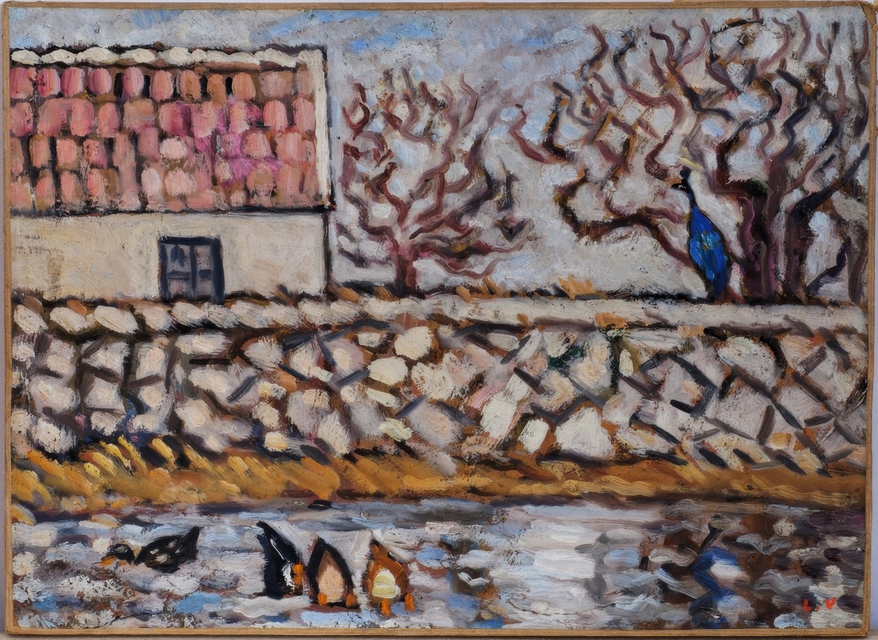 A quinta dos patos e dos pavões de Louis Valtat
