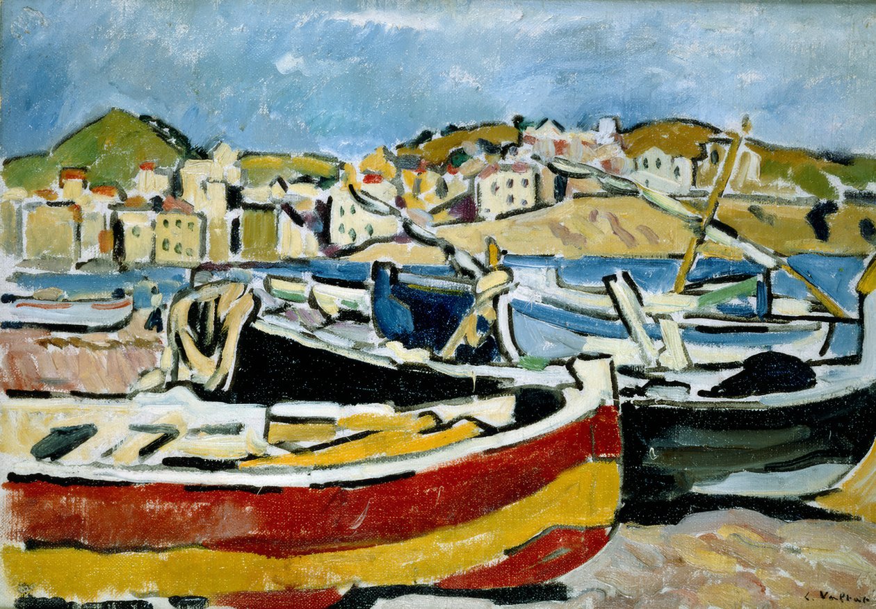 Porto mediterrânico de Louis Valtat