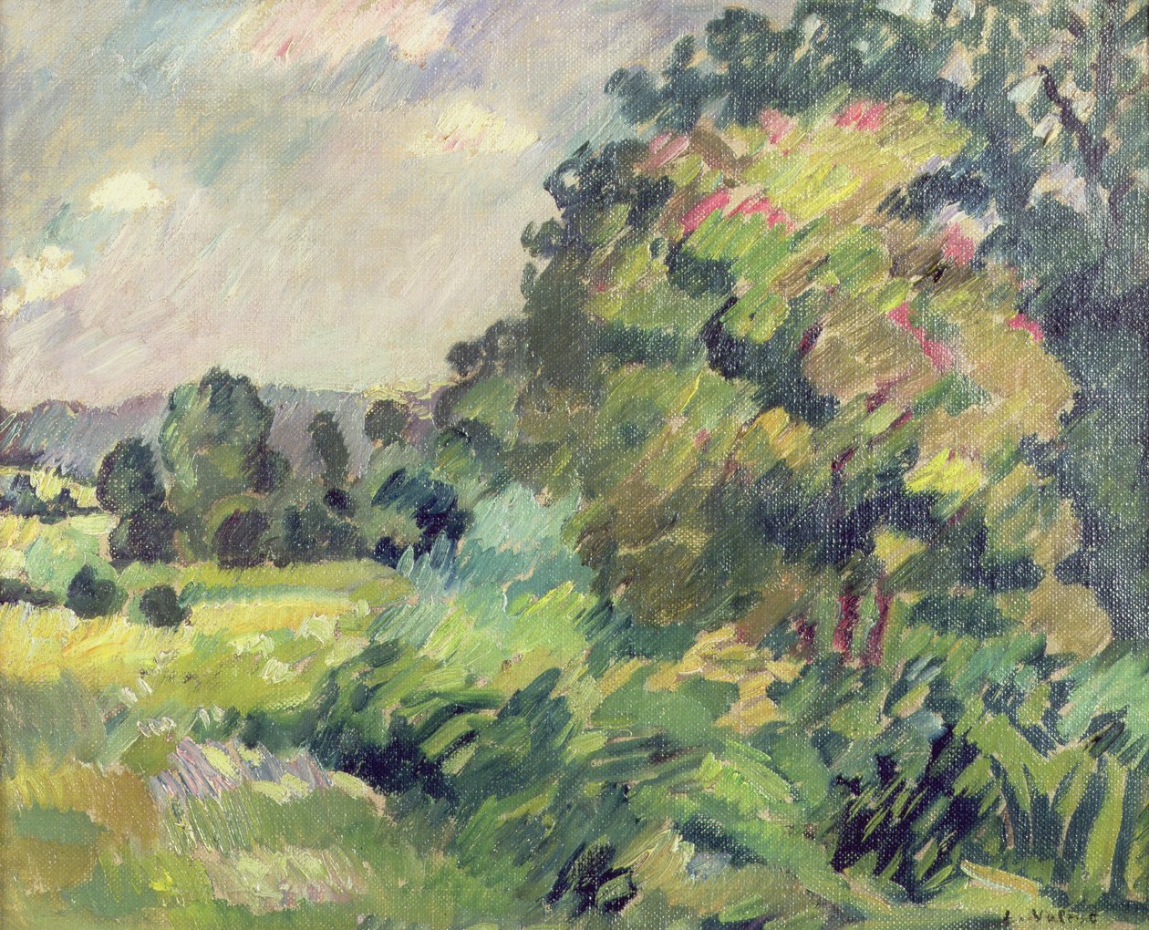 Paisagem da Normandia de Louis Valtat