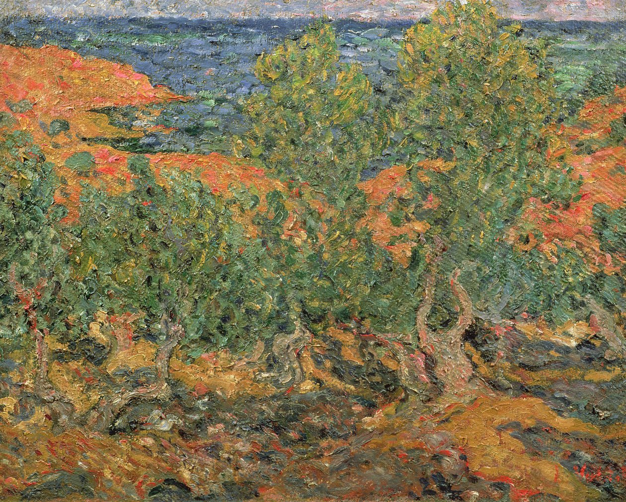 Ochre Rochas de Louis Valtat