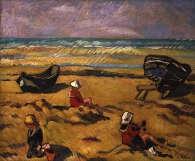 Na praia de Louis Valtat