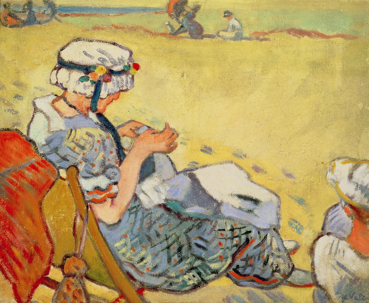 Na praia de Louis Valtat