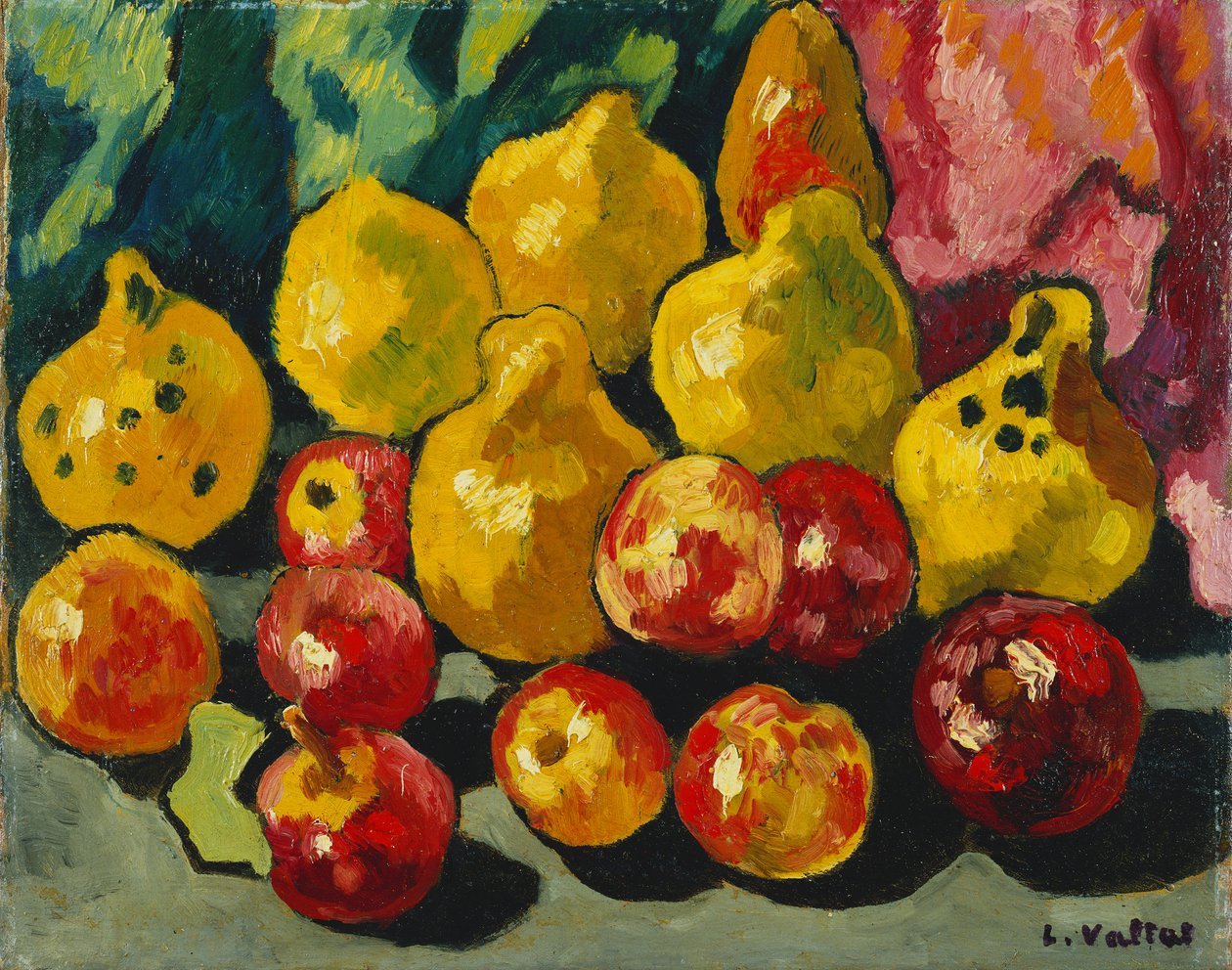 Natureza Morte aux Fruits de Louis Valtat