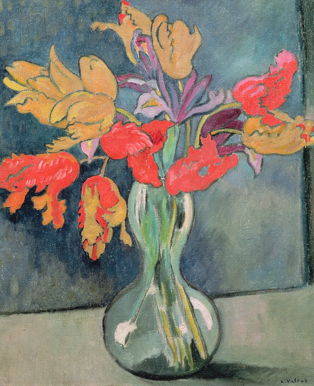 O Bouquet de Túlipas de Louis Valtat