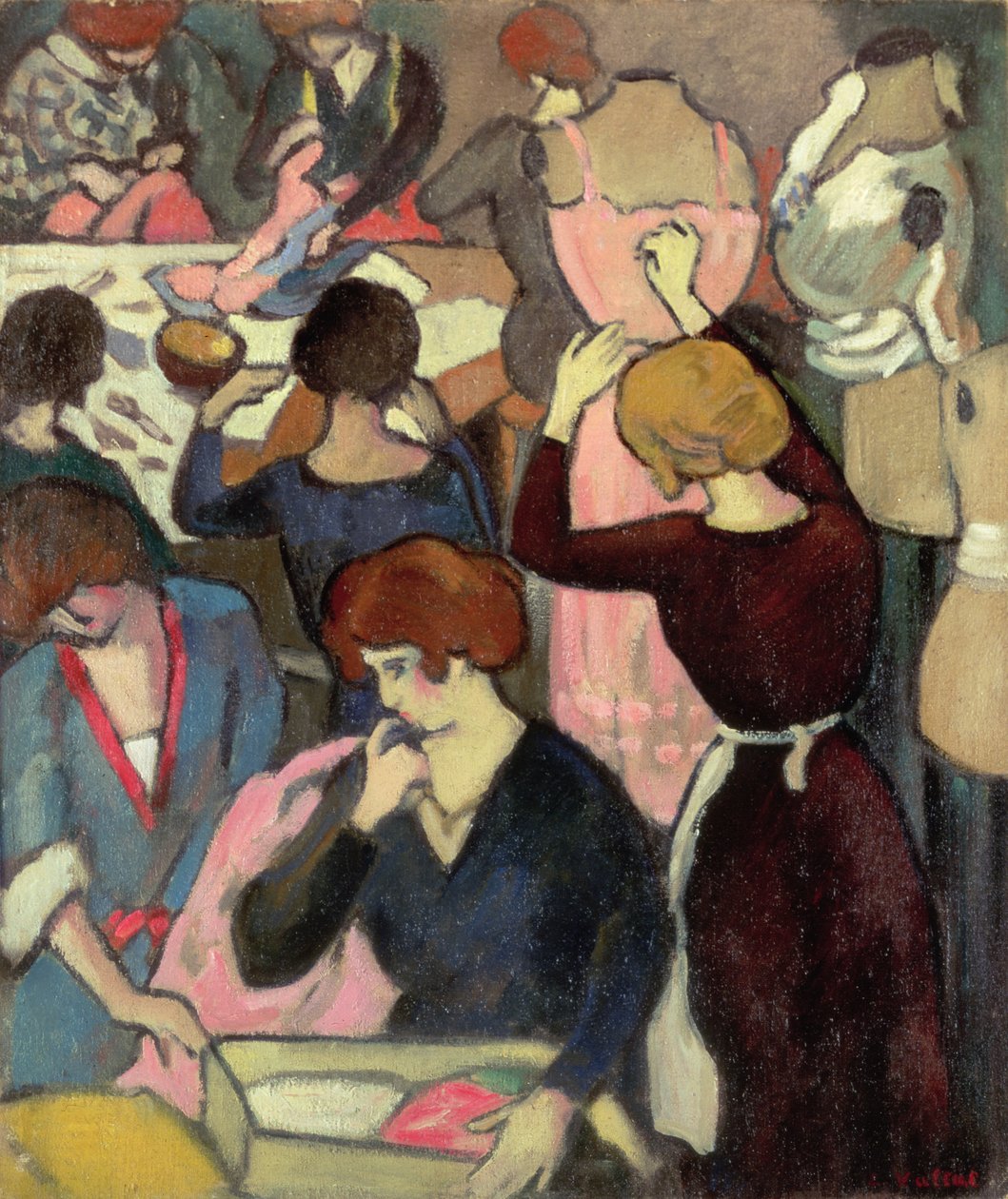 Os costureiros de Louis Valtat