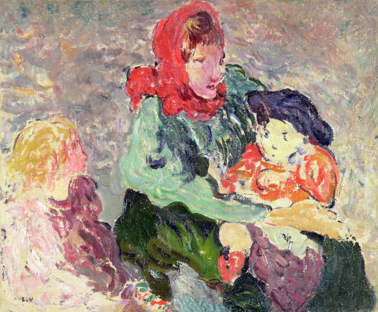 O Lenço Vermelho de Louis Valtat