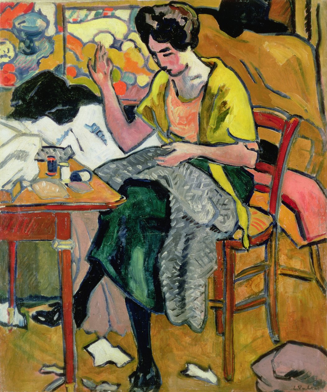 A costureira de Louis Valtat