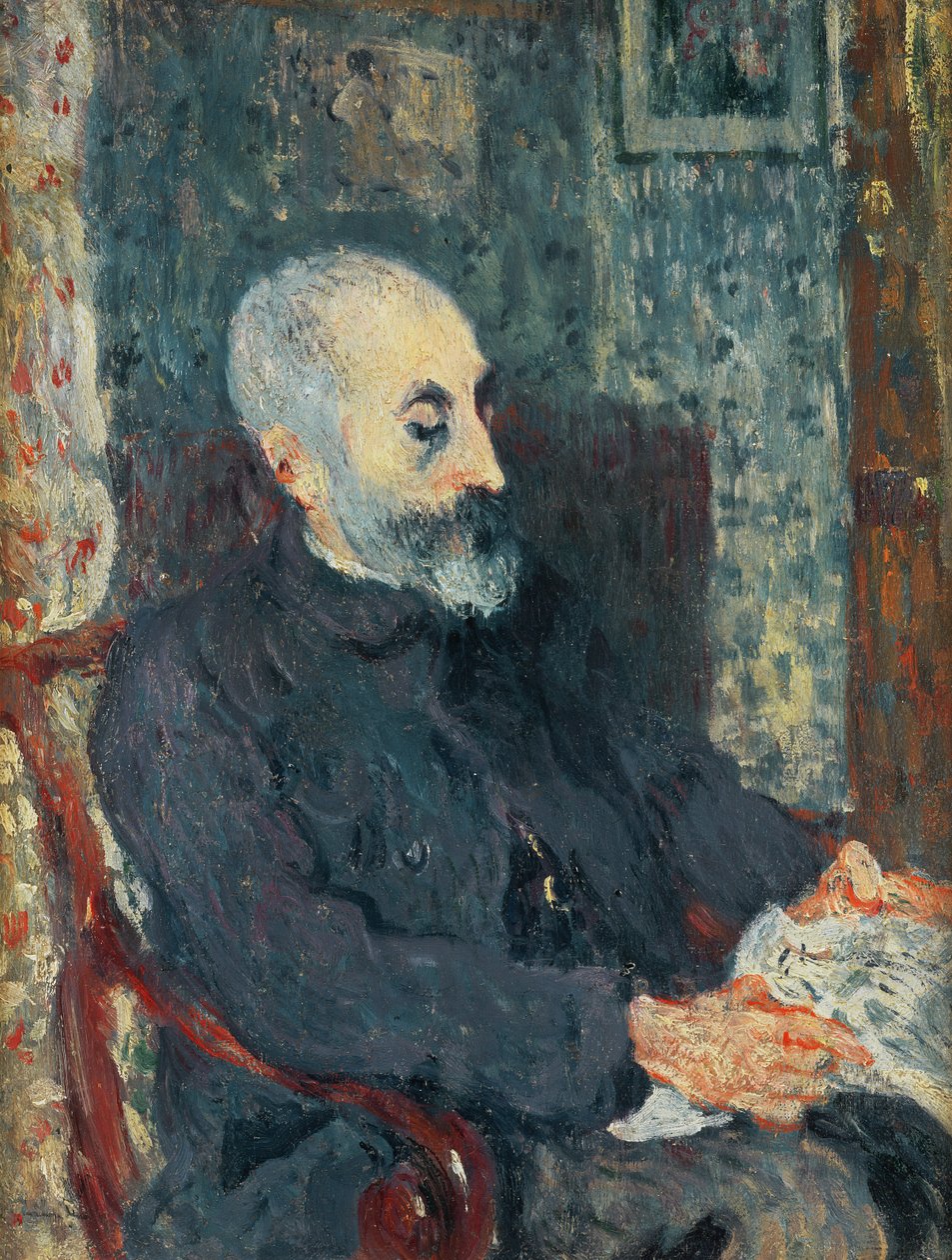 O escultor François Valtat, tio-avô de Louis Valtat de Louis Valtat
