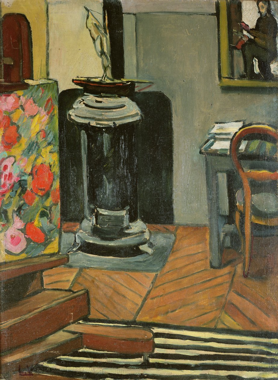 O fogão no estúdio de Louis Valtat