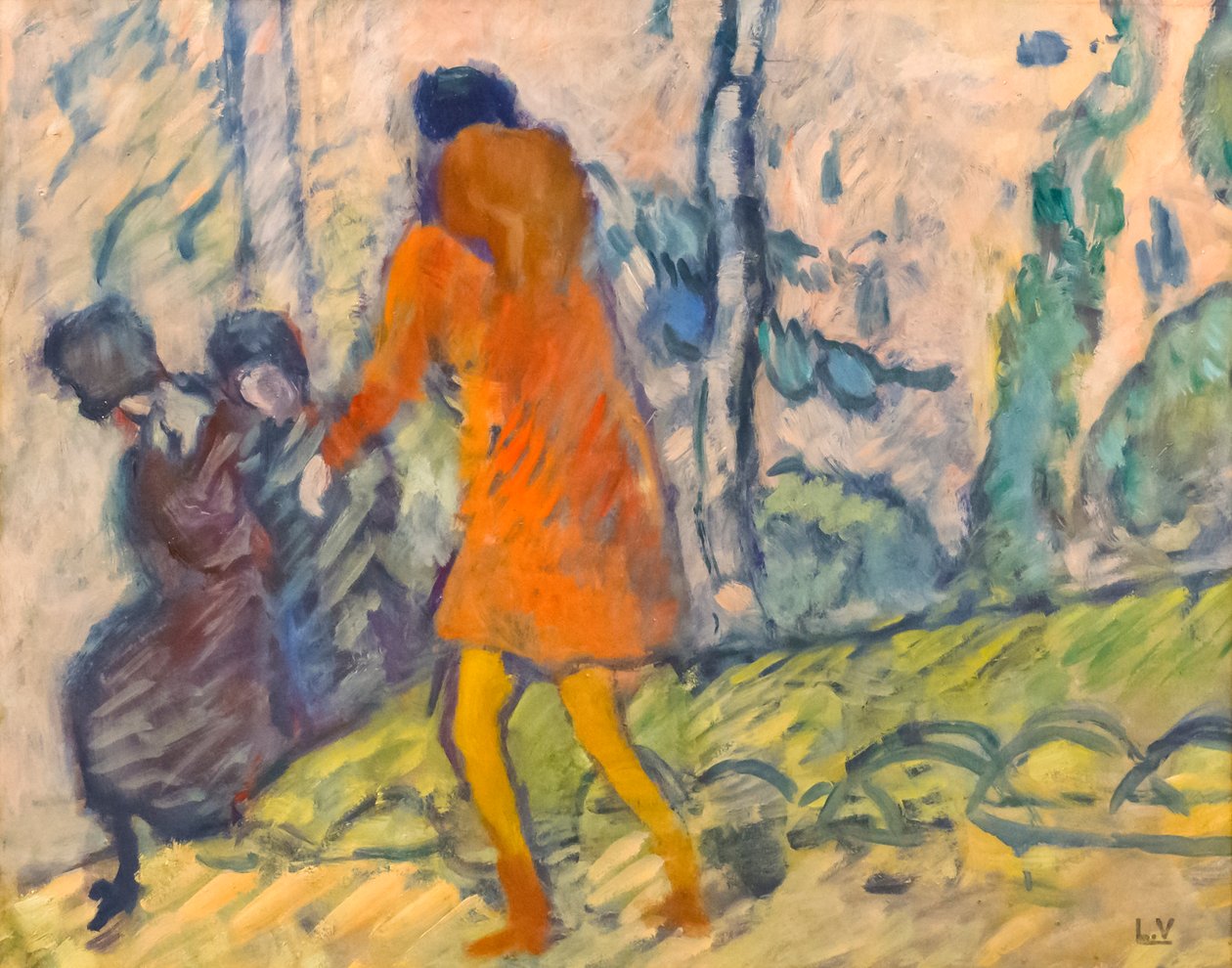 Sem título, Louise Valtat, museu de belas artes, complexo do museu Sa