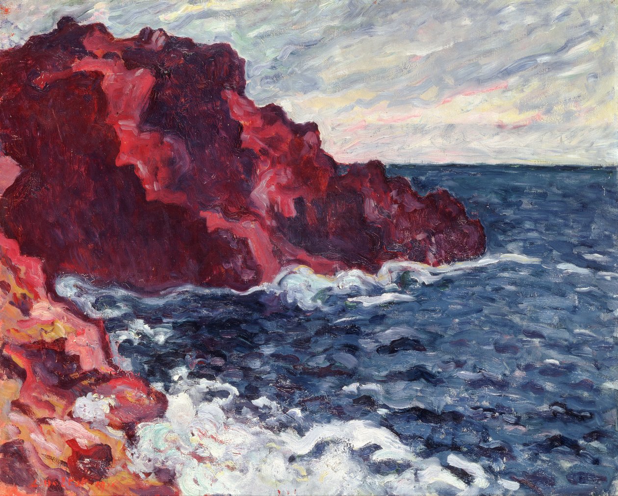 Penhascos Violetas de Louis Valtat