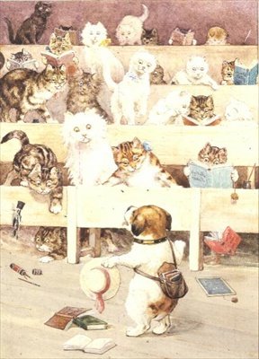 Na classe Errada de Louis Wain