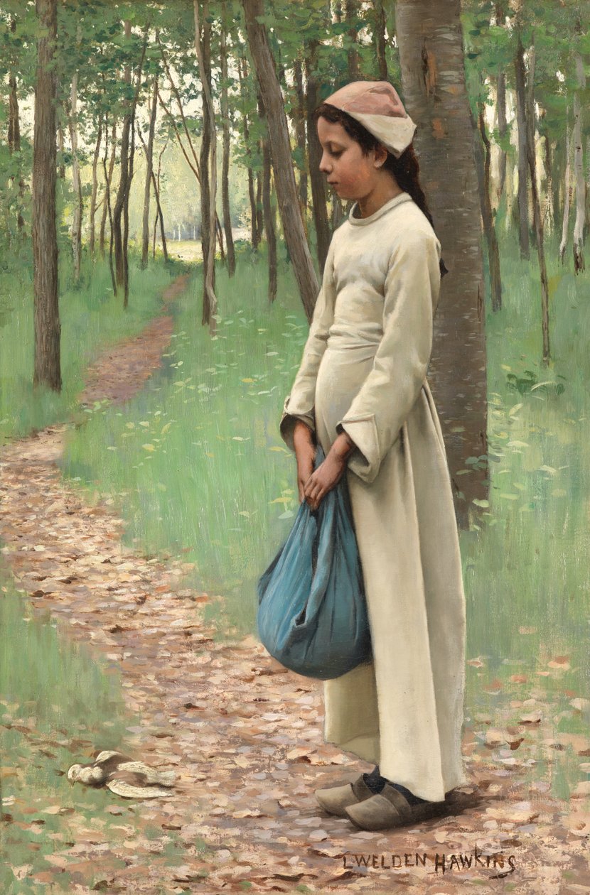 Menina com fivela de Louis Welden Hawkins