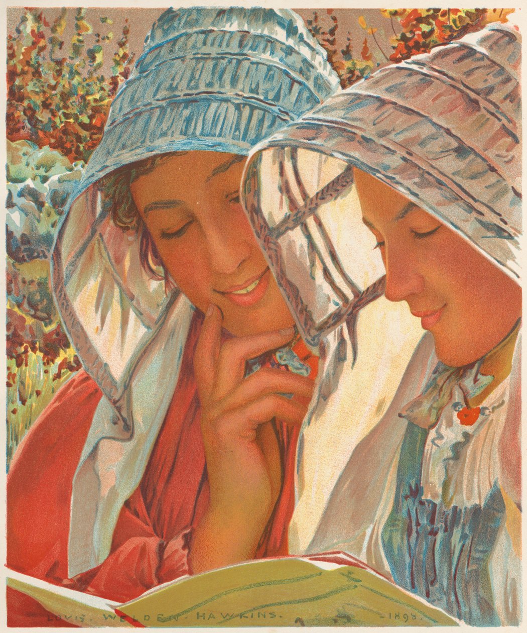Selo moderno: luzes de leitura. de Louis Welden Hawkins
